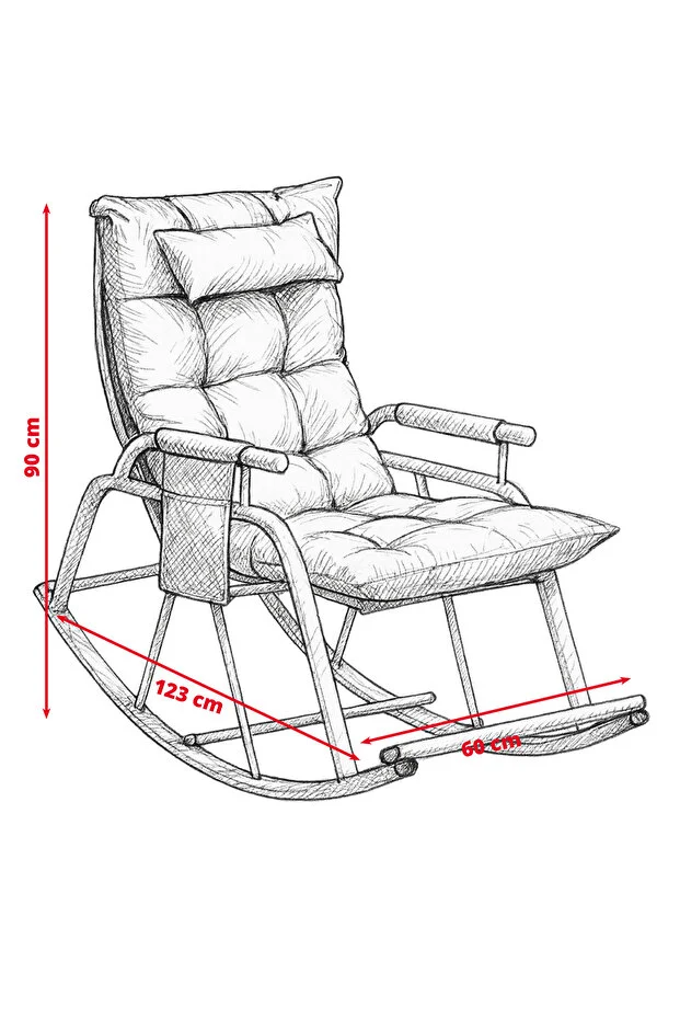 Sallanan Sandalye, Minderli Baba Koltuğu, Metal Tv Koltuğu, Dinlenme Koltuğu, Emzirme Koltuğu